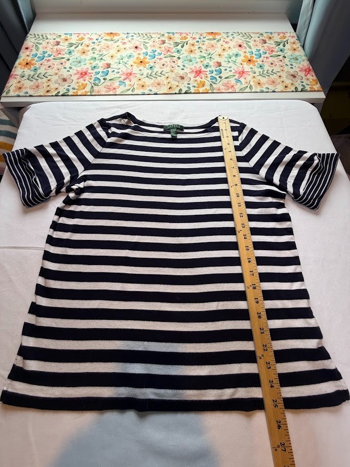 Women’s Preppy Stripped Tunic Perfect for Spring and Summer – Size 2X