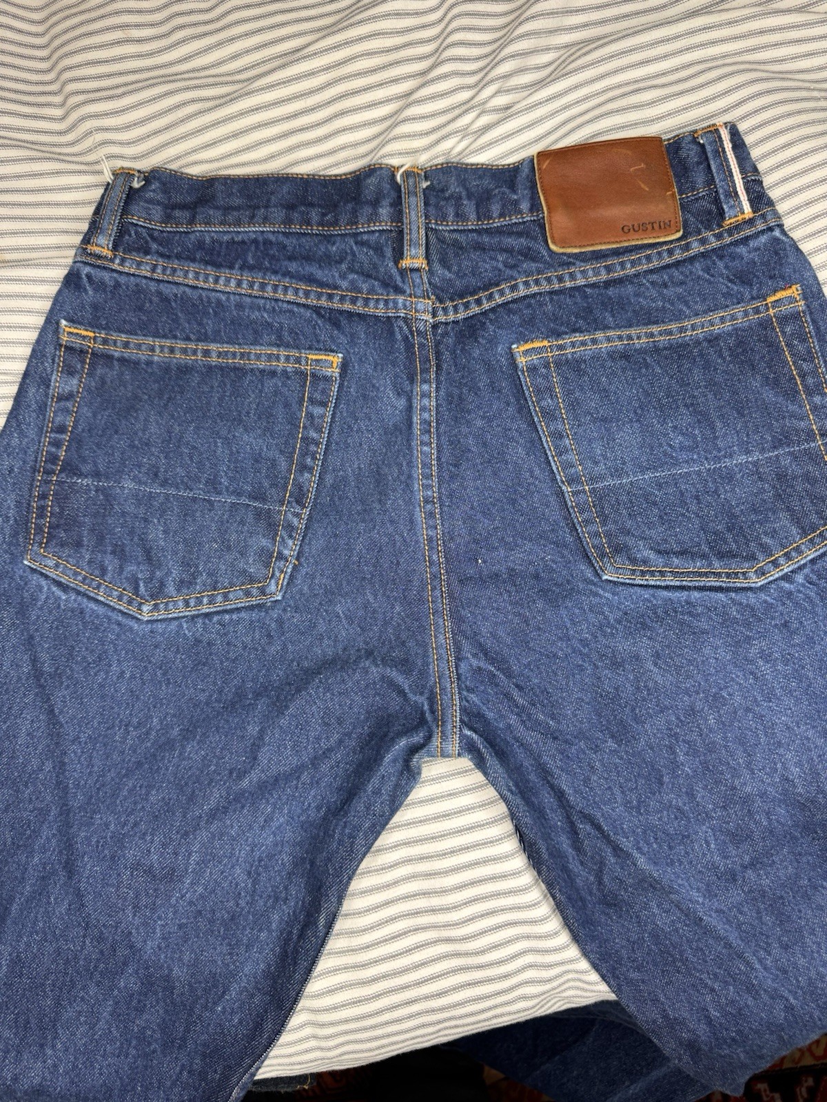 Gustin “The 1968” Redline Selvedge Denim (32×34 inch)
