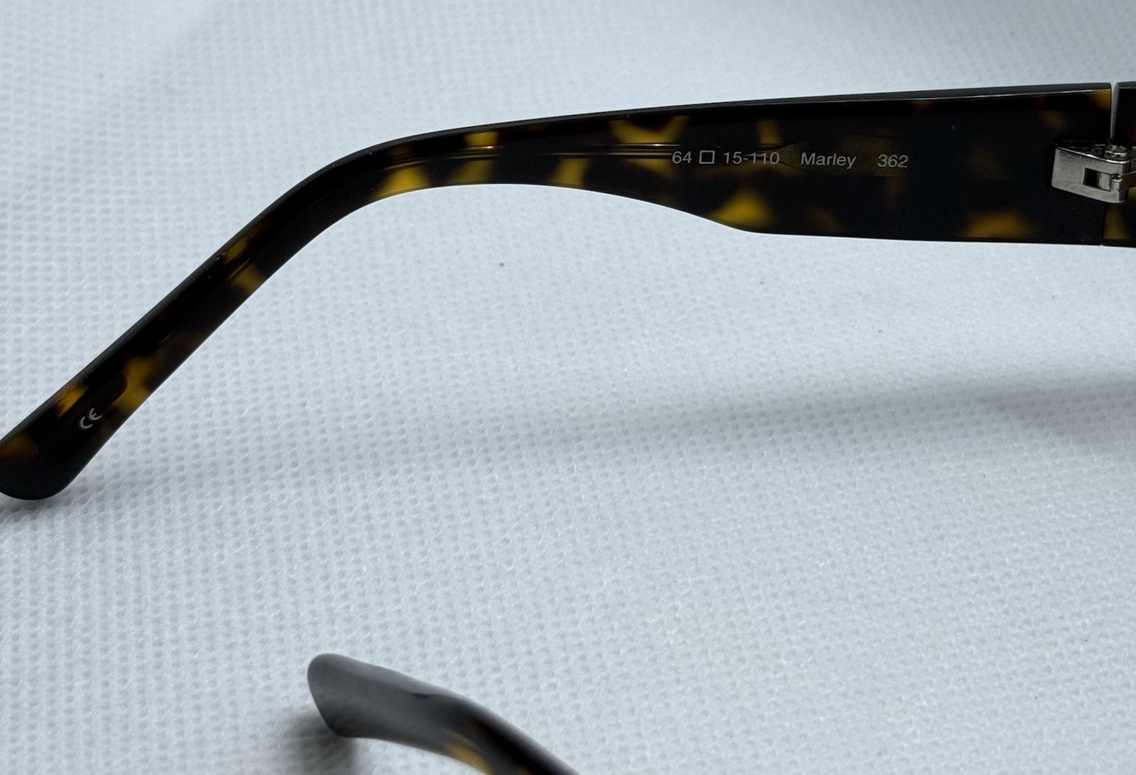 Oliver Peoples Marley 362 Tortoise WrapSunglasses Brown Lens Made in Japan 64-15