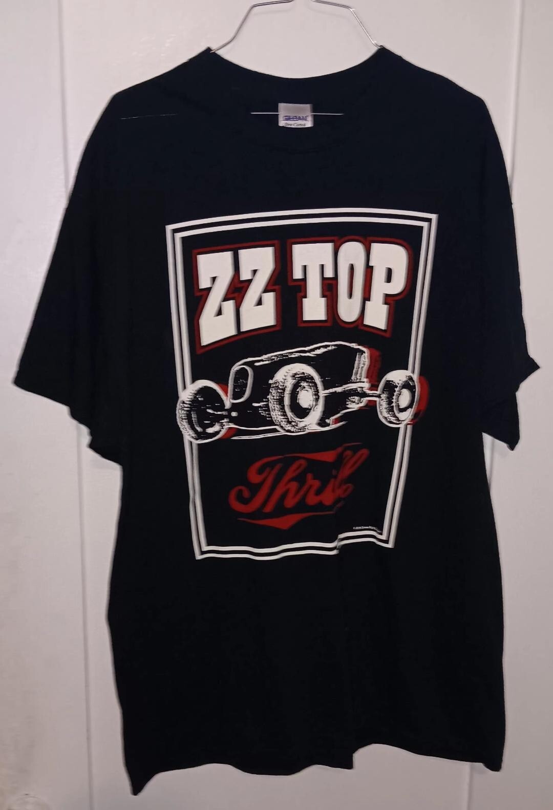 ZZ Top Thrill concert tour cd lp T Shirt XL
