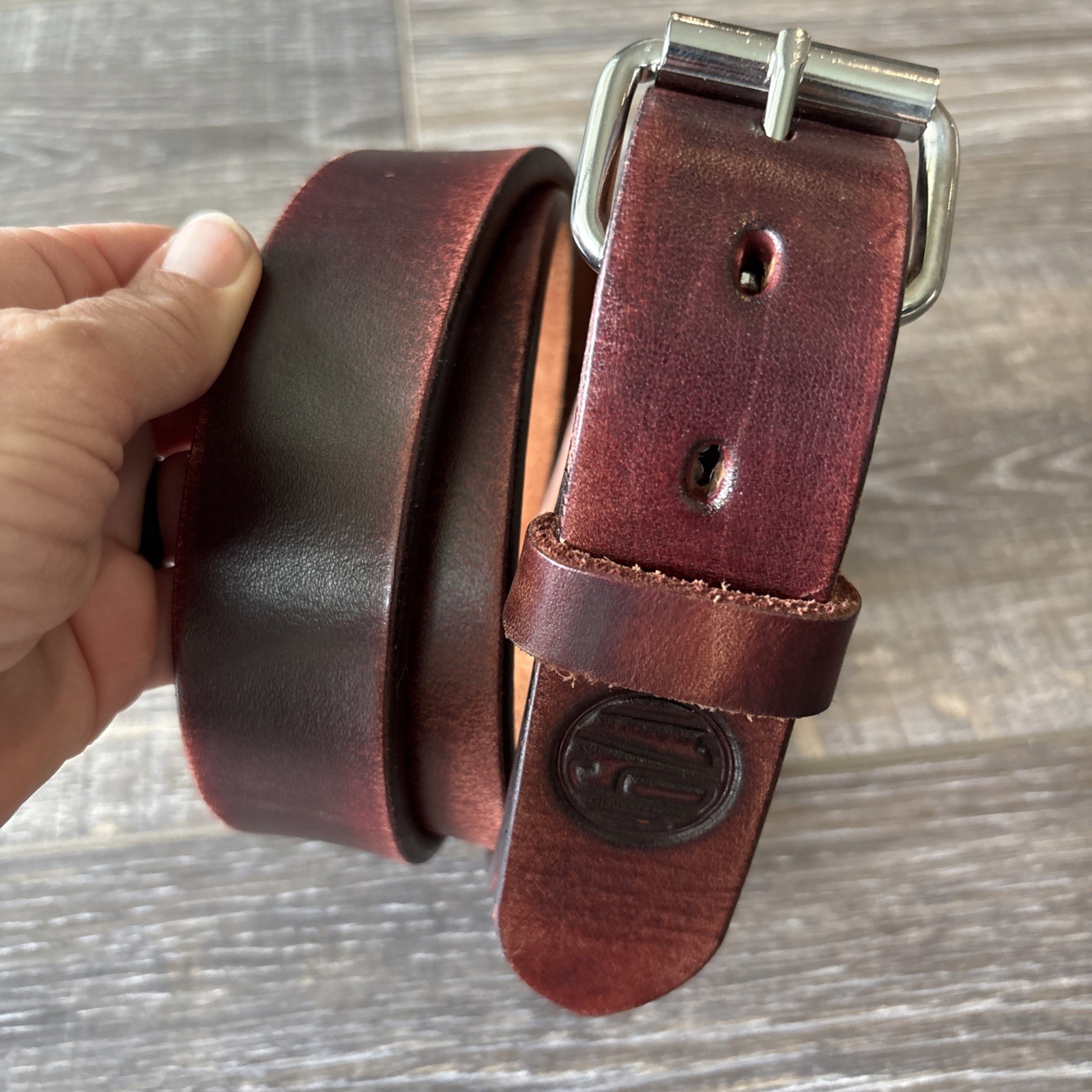 1791 Heavy Duty Work Belt 1.5” Gun Leather Gun Belt – Waist 42”, Gun Size 46”