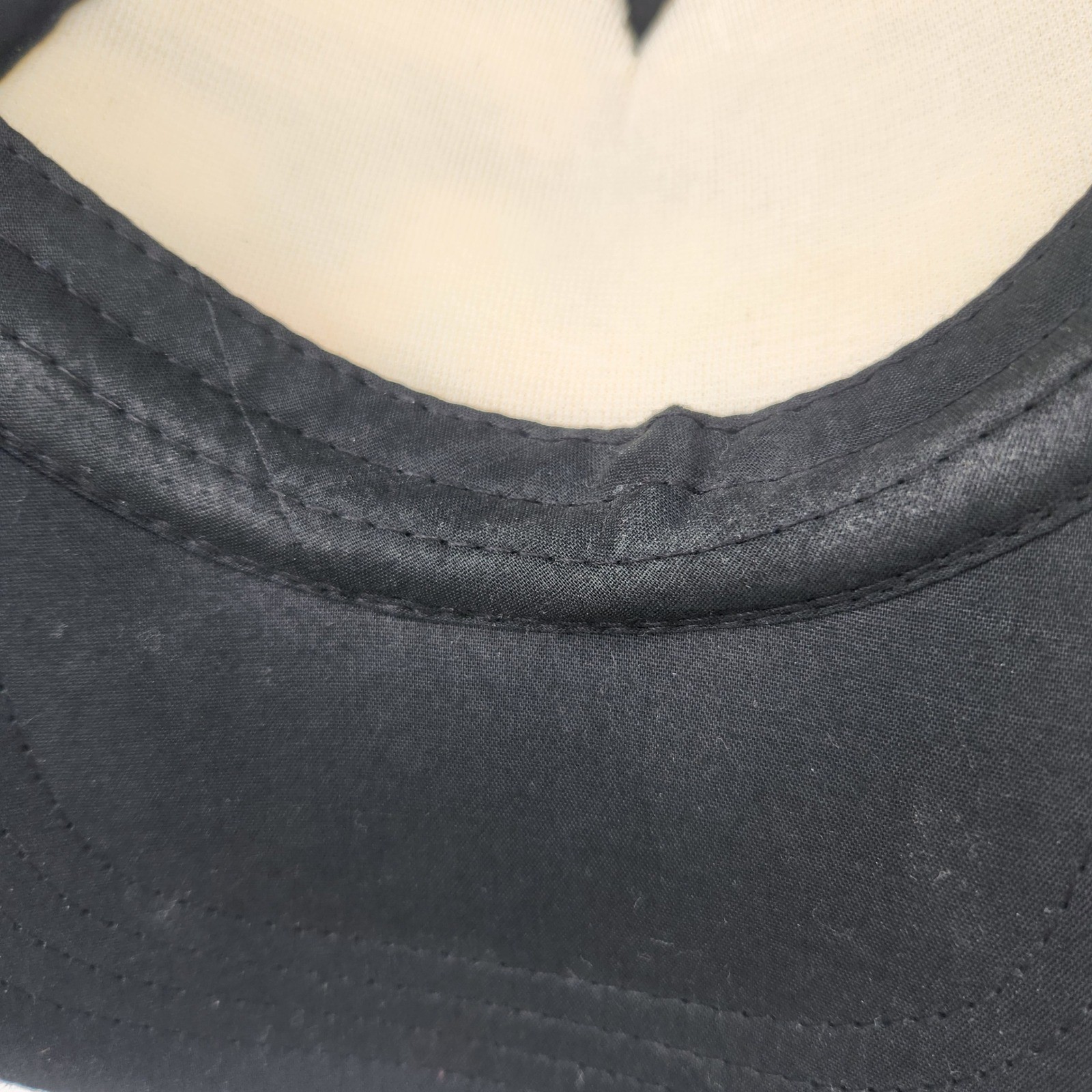 Black White Chevron Pineapple Trucker Hat Snapback Mesh Cap One Size EUC