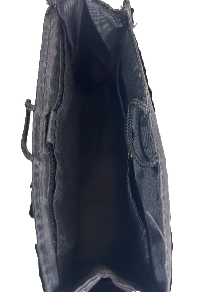 Miche Ebony Black Patent Embossed Magnetic Bag Purse Cover & Slip in Organizer
