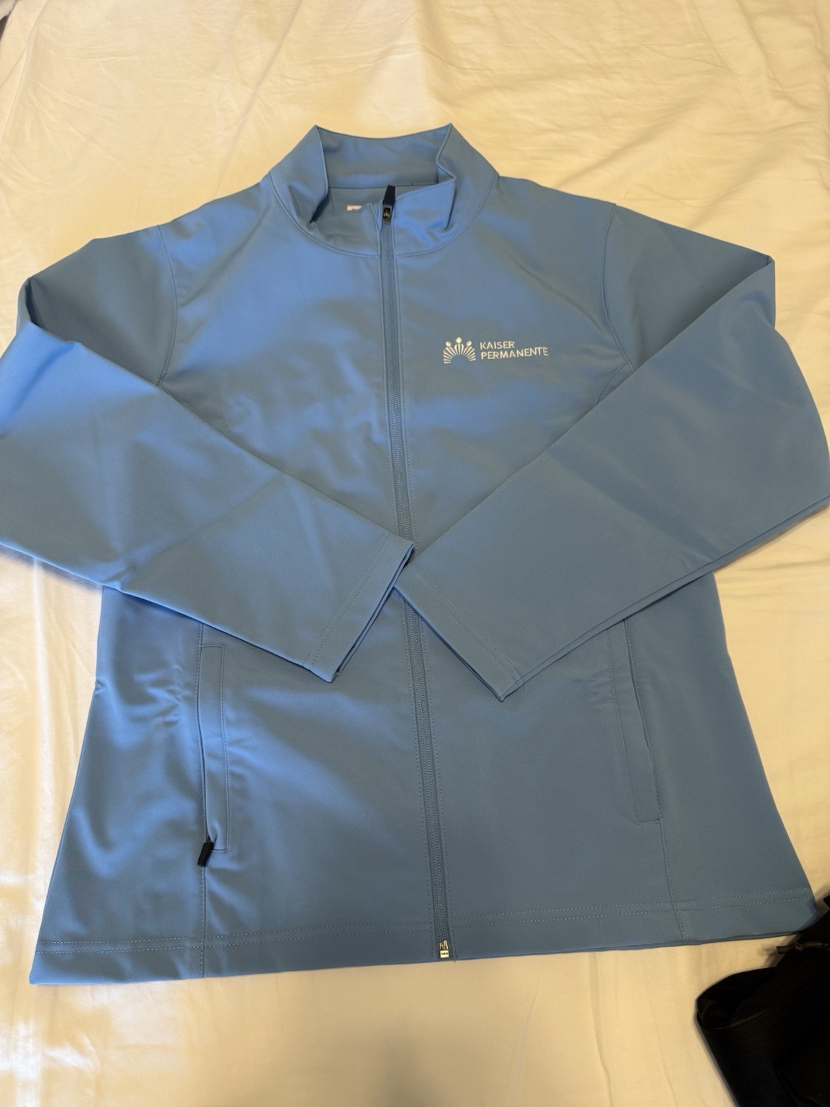New Kaiser Permanente Women’s Blue Softshell Jacket