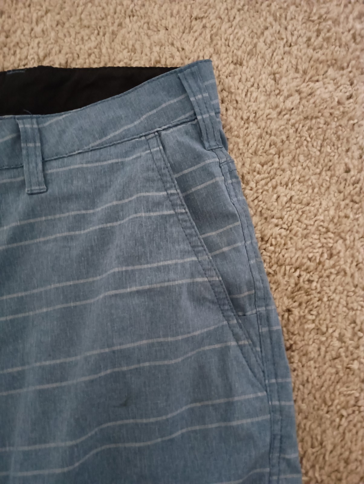 Trunks Multi Functional Short – Men’s Size 32 – Blue Striped