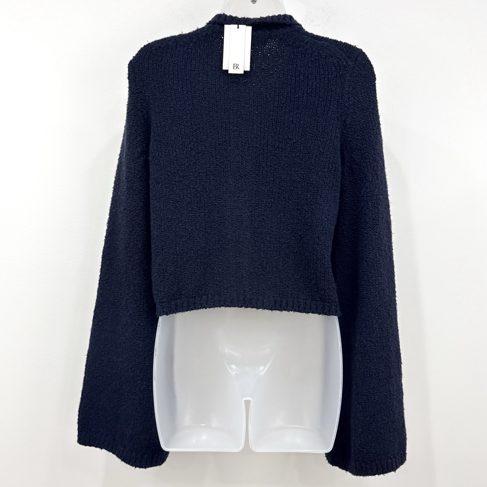 Banana Republic Flare Sleeve Extra Fine Merino Wool Cardigan XS NWT Heritage