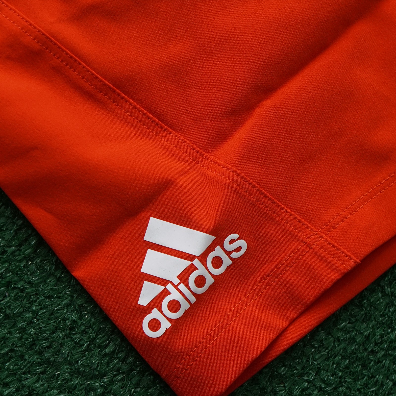 Adidas Men’s Crazy Train WOP (Orange/White) Climalite Woven Training Shorts