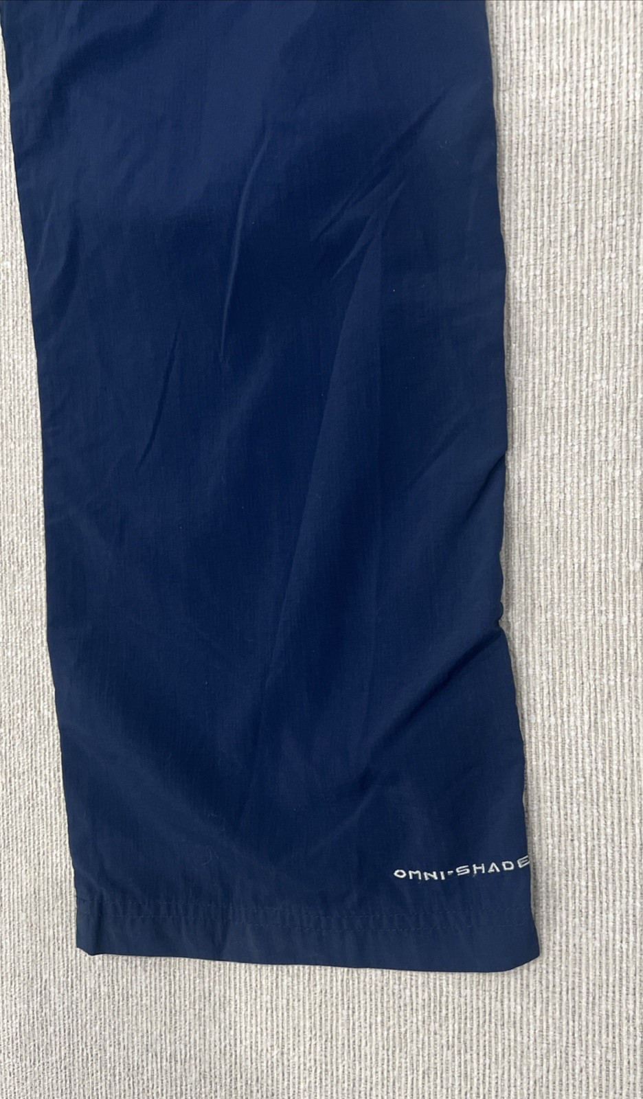 Columbia Pants Mens 36X32 Blue Cargo PFG Perfromance Fishing Tech Outdoor Hiking