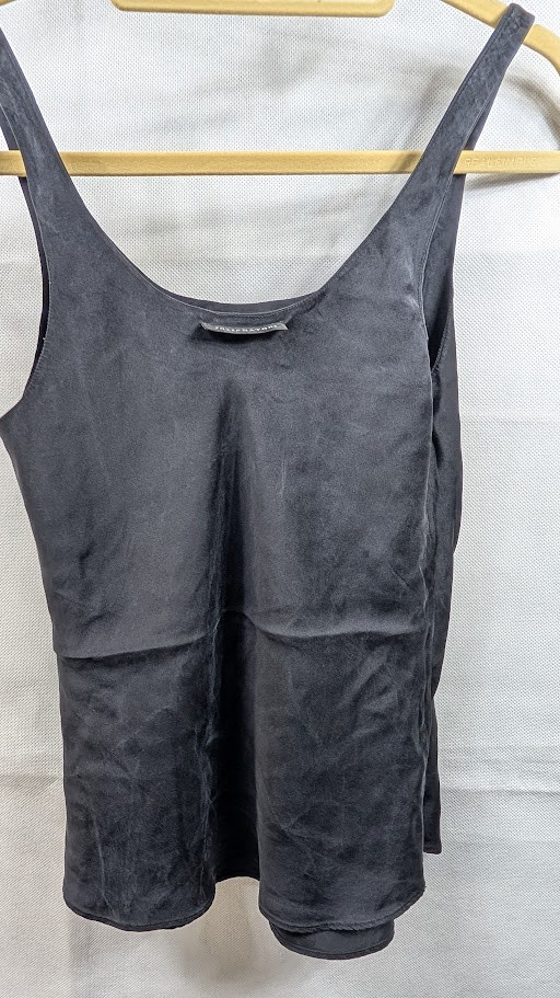 2 Josie Natori Womens Silk Camisole size XS Sleepwear Key Double Layer hand wash