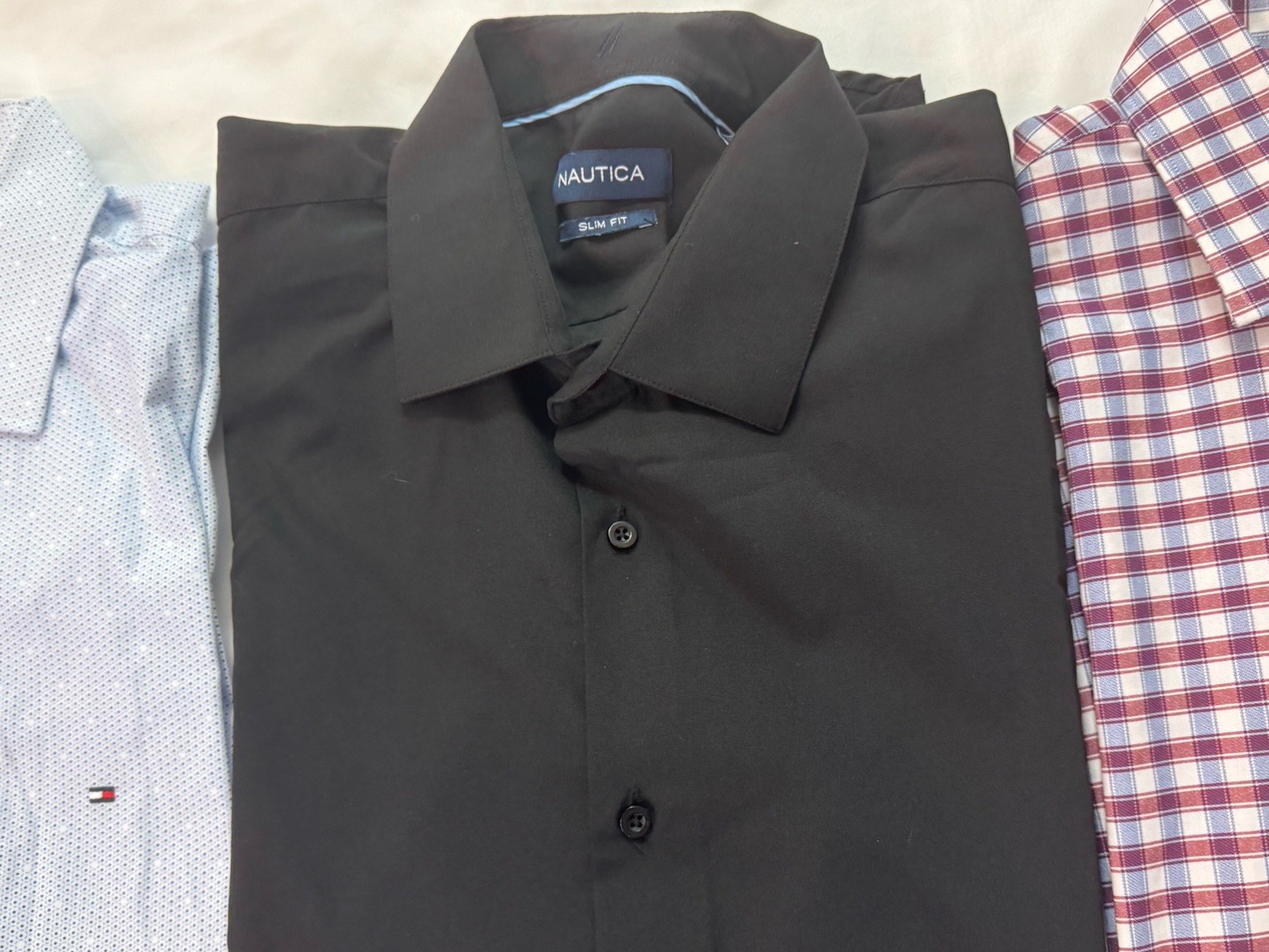 7~Calvin Klein,Tommy Hilfiger Michael Kors Mens DressShirts 16.5/34-35 Button Up