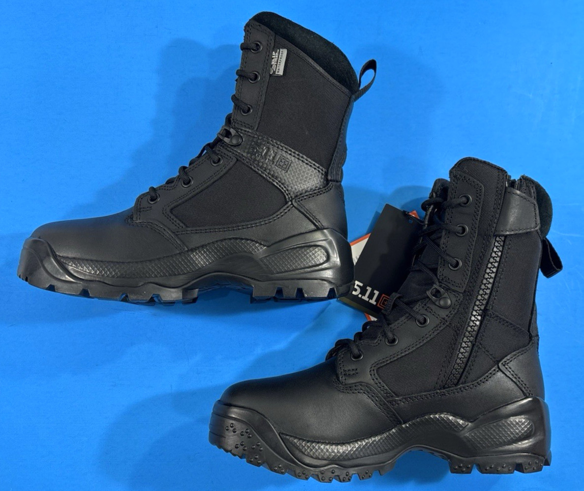 NIB 7 REG 5.11 TACTICAL WOMENS 12406 ATAC 2.0 8″ STORM WATERPROOF DUTY BOOTS BK