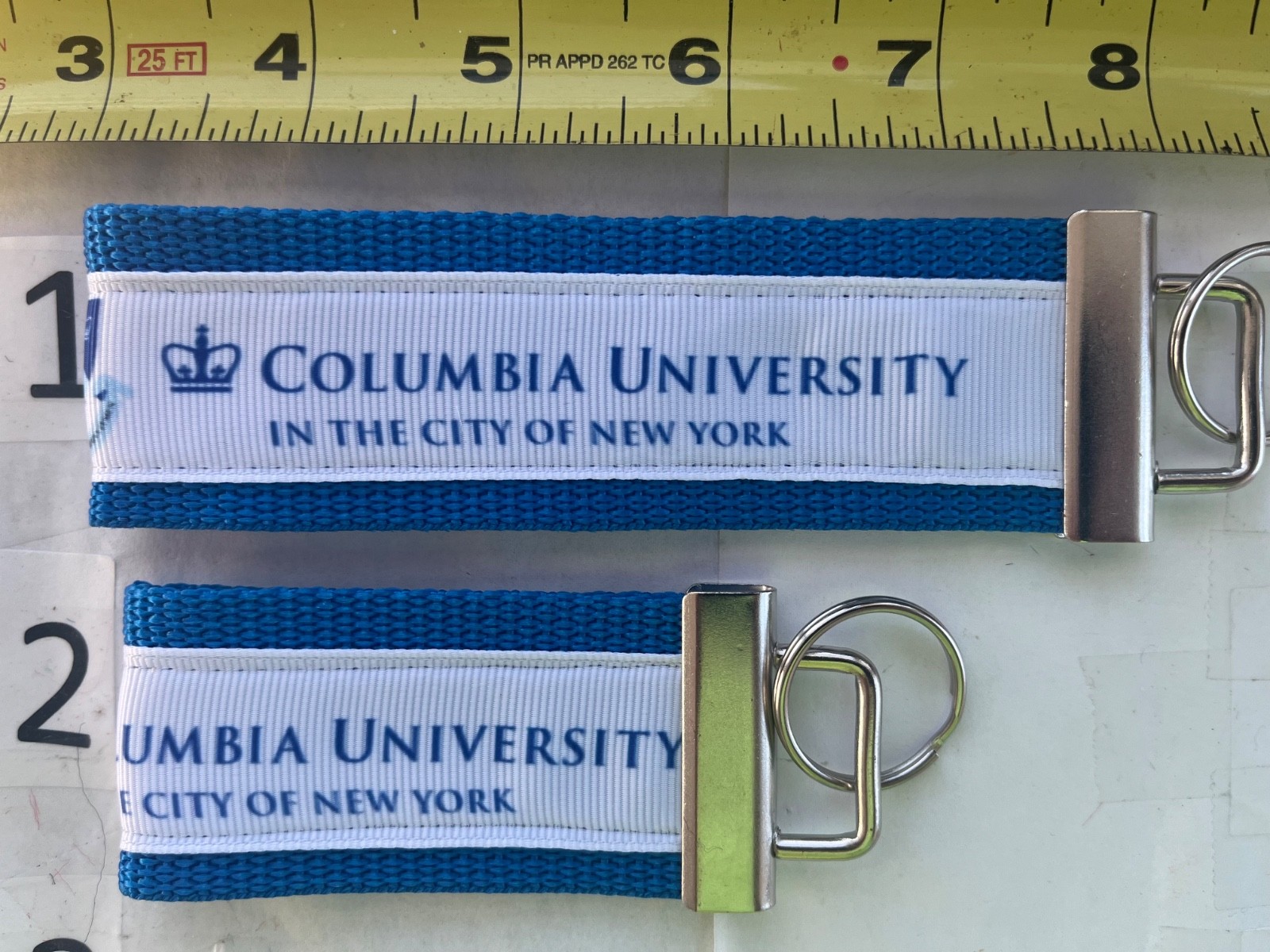 Columbia University Lions Keychain Fob Stocking Stuffer Gift 4 Him Her Mom Dad