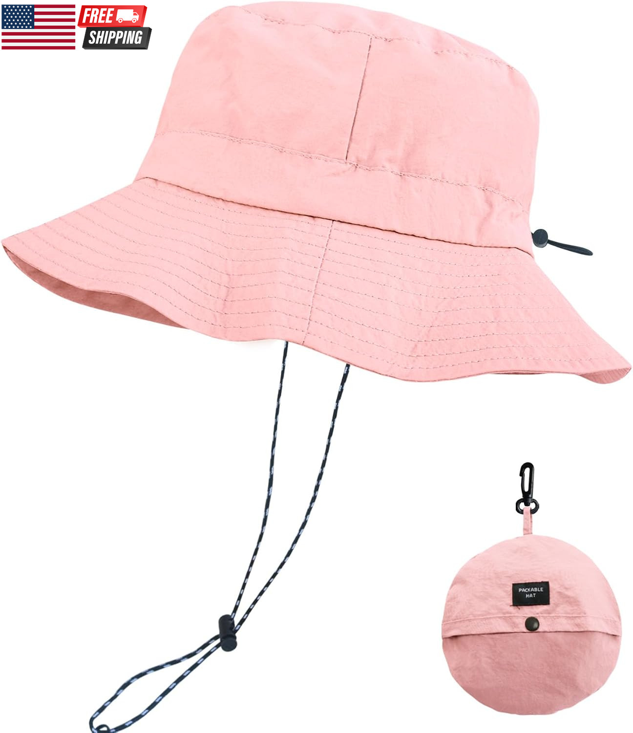 Packable Sun Bucket Hat for Men Women Outdoor UV Protection Sun Hats | Lightweig