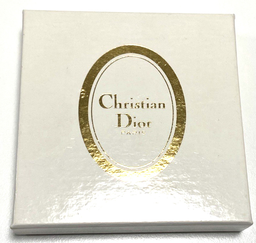Dior novelty key chain bag charm key holder gold color brand near mint condition