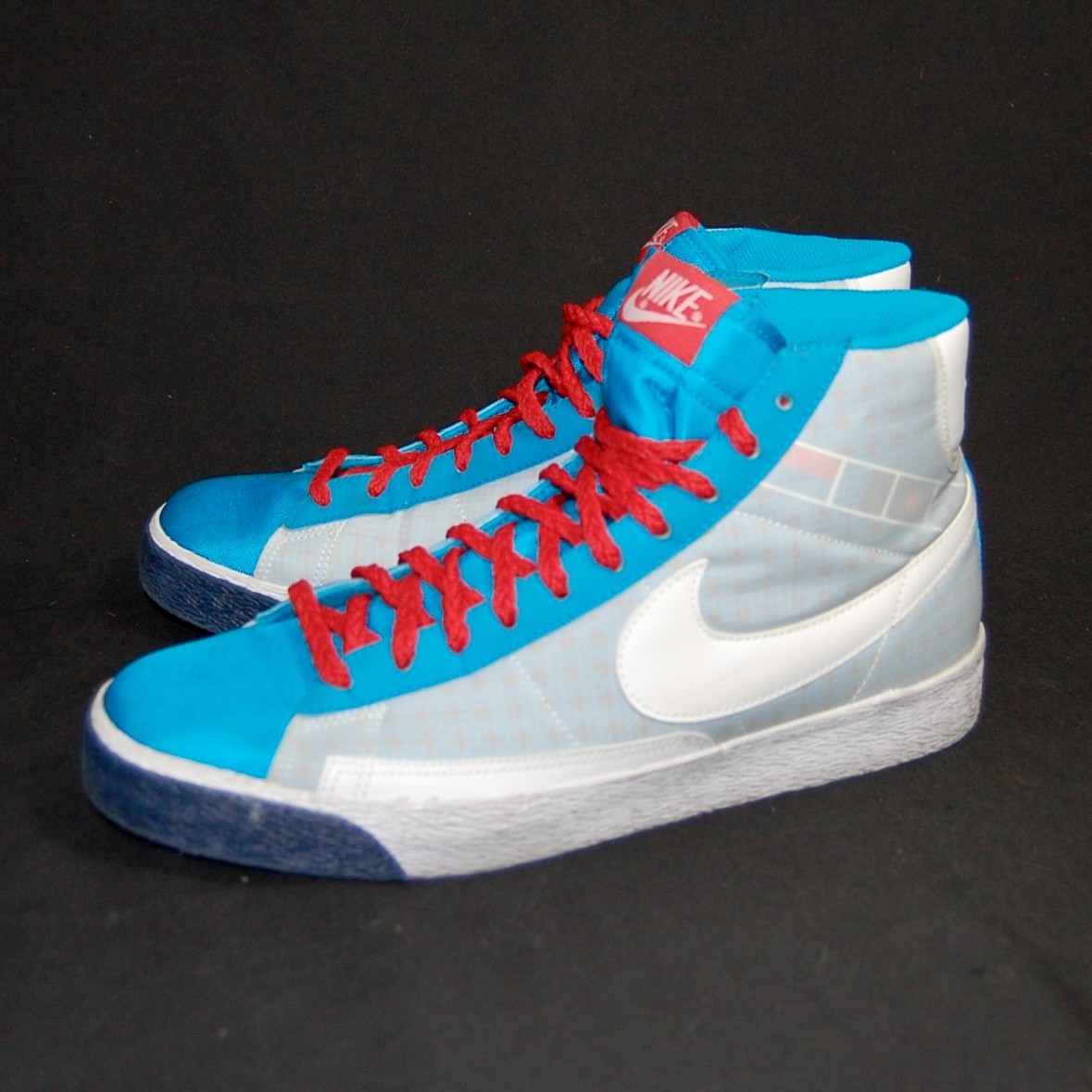 Nike Court Borough Mid (Style 317808‑411) – Men’s 12 – Blue/White/Red