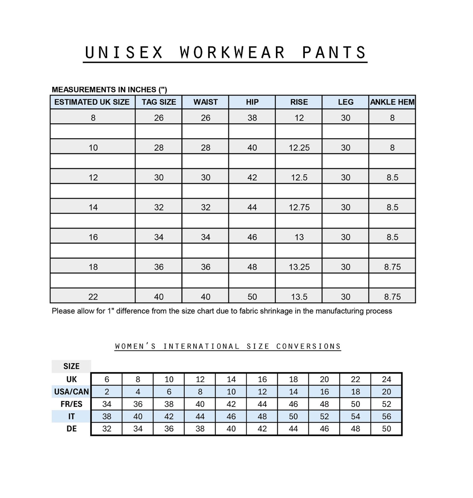 French Work Pants Trousers Indigo Blue Herringbone – 28 30 32 34 36