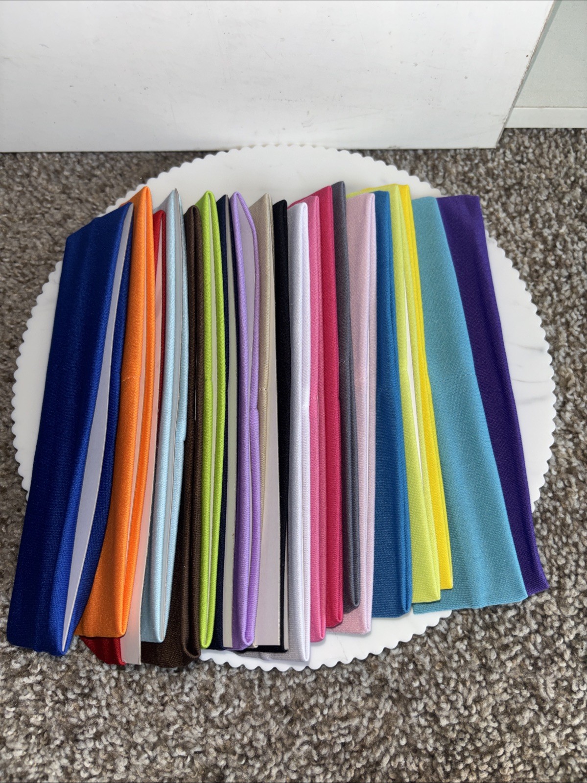 Fabric Headbands20 Set – Assorted Colors 🌈