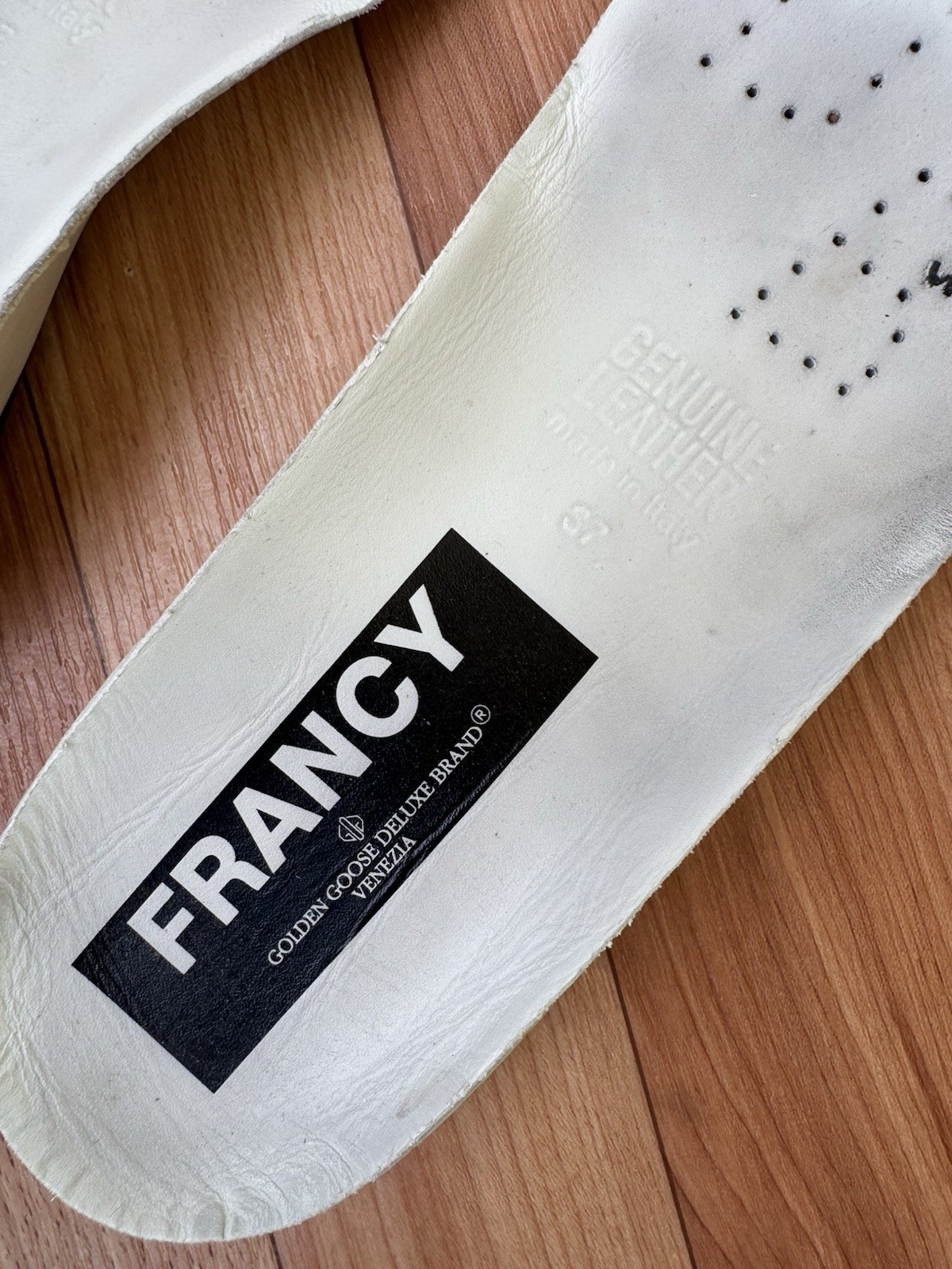 AUTHENTIC GOLDEN GOOSE FRANCY SNEAKERS SIZE EU 37 , US 7 , UK 4