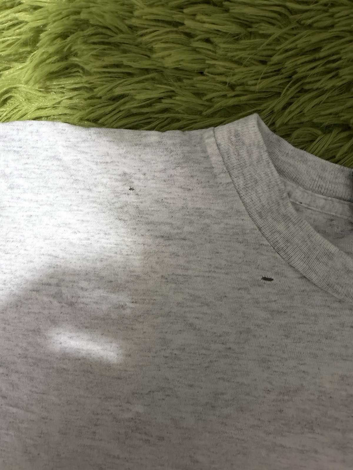 Vintage 90s Caribbean Soul Graphic T-Shirt Size XL Gray AOP All Over Print!!!!