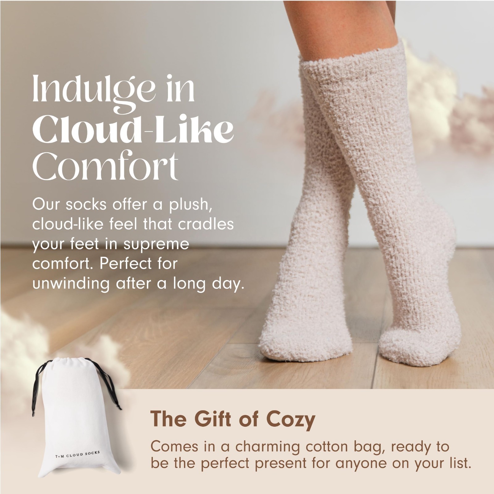 Cozy Ultra-Luxe Cloud Socks for Men & Women – Perfect Gift for All Occasions