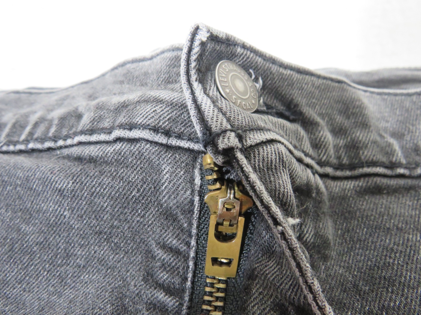 Levis 502 Flex NWT Big Tall 54 x 32 (54 x 31 Actual) Black Denim Jeans New!