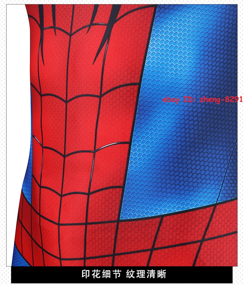 Spider-Man: Brand New Day Halloween Jumpsuit Suit Cosplay Peter Parker Bodysuit