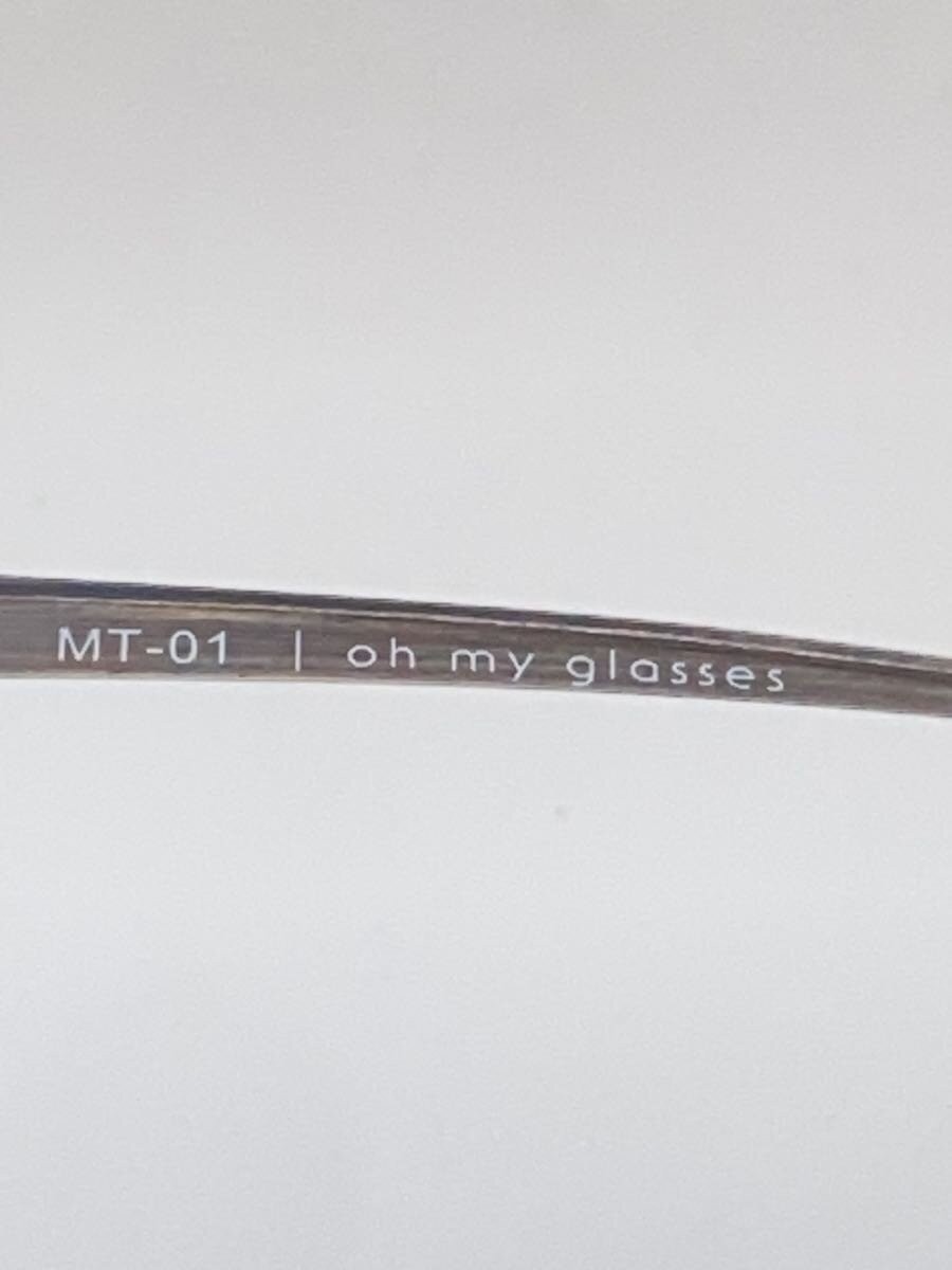Oh My Glasses TOKYO Sunglasses Titanium SLV GRY Men’s MT-01