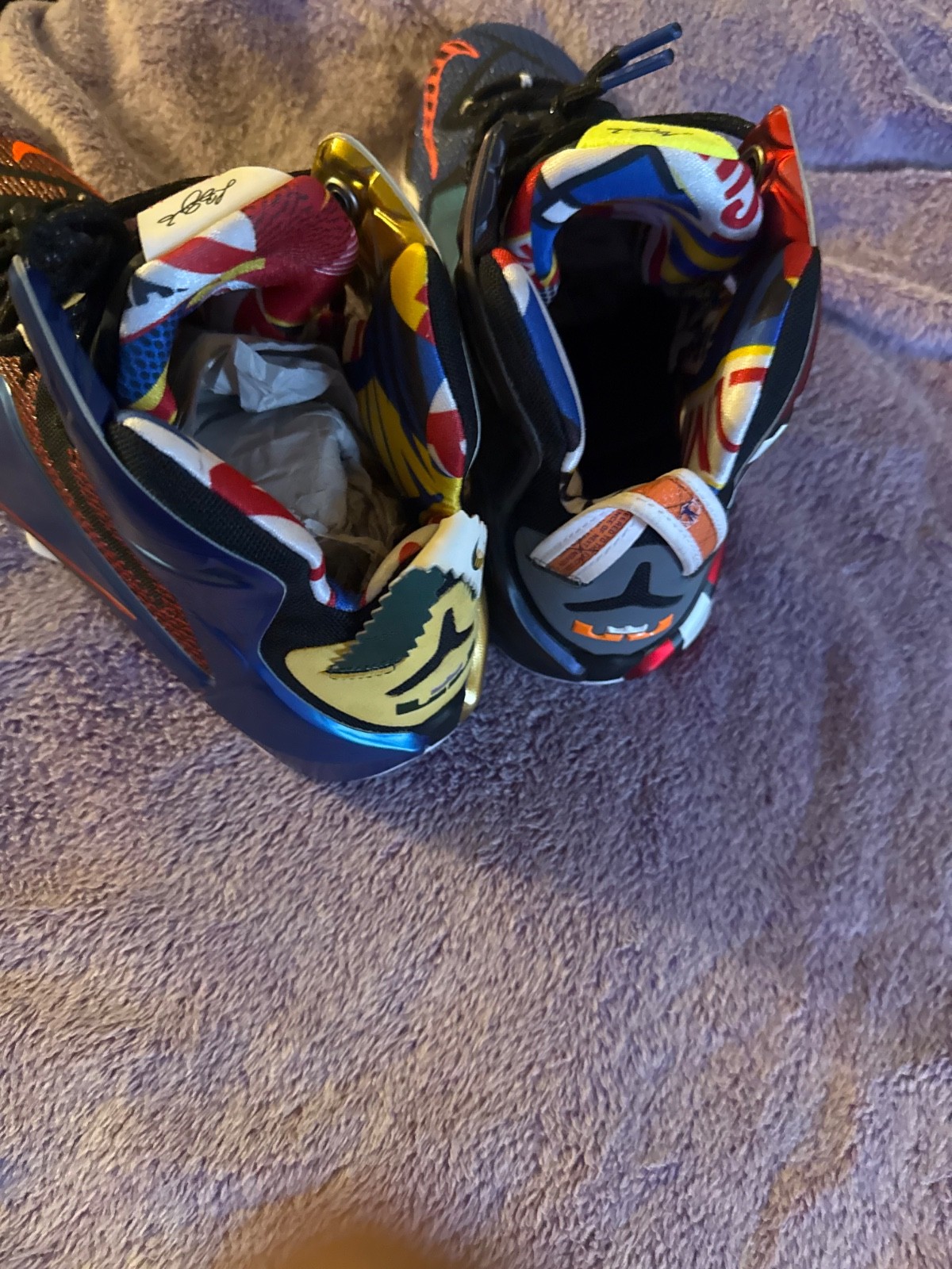 Size 12 – Nike LeBron 12 SE What The