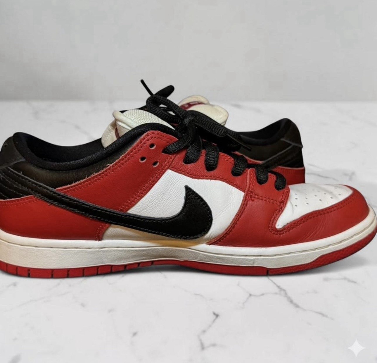Size 8M/9.5W – Nike SB Dunk Low Pro J-Pack Chicago BQ6817-600 Pre-Owned