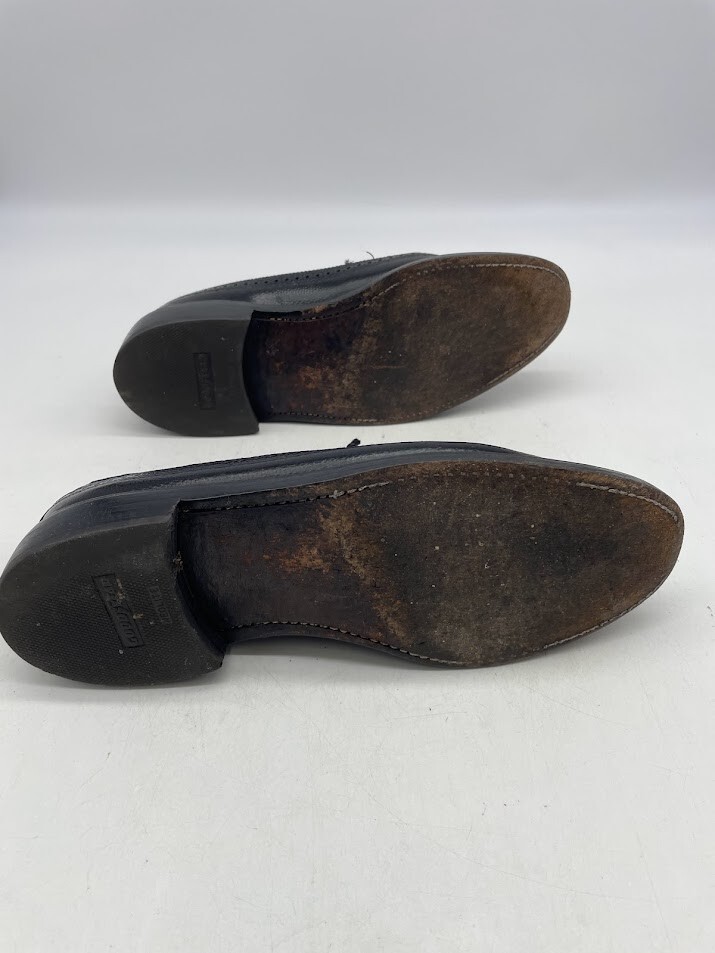 Goodyear Neolite Men’s WingTip Dress Shoes Black Round Toe Lace Up Size 7D