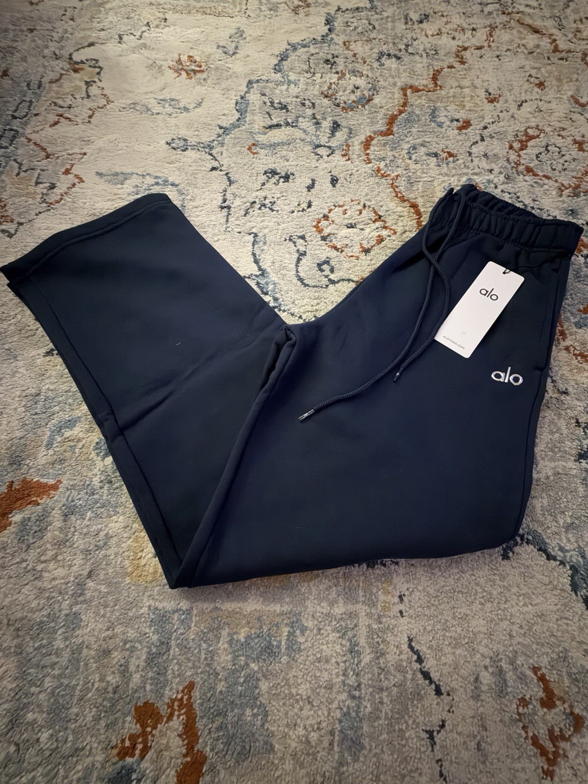 NWT Alo Yoga Matching Tracksuit Set – 1/4 Zip Pullover & Sweatpants Size S