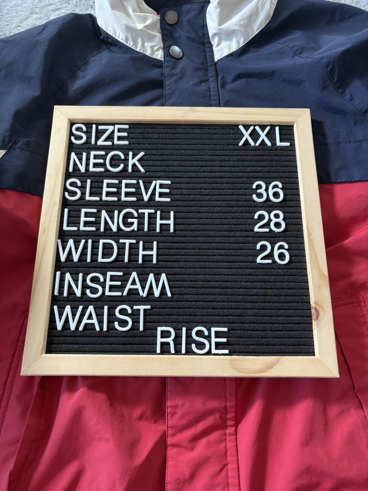 Nautica Jacket Size 2XL Windbreaker Rain Snap Zip Long Sleeve sailing