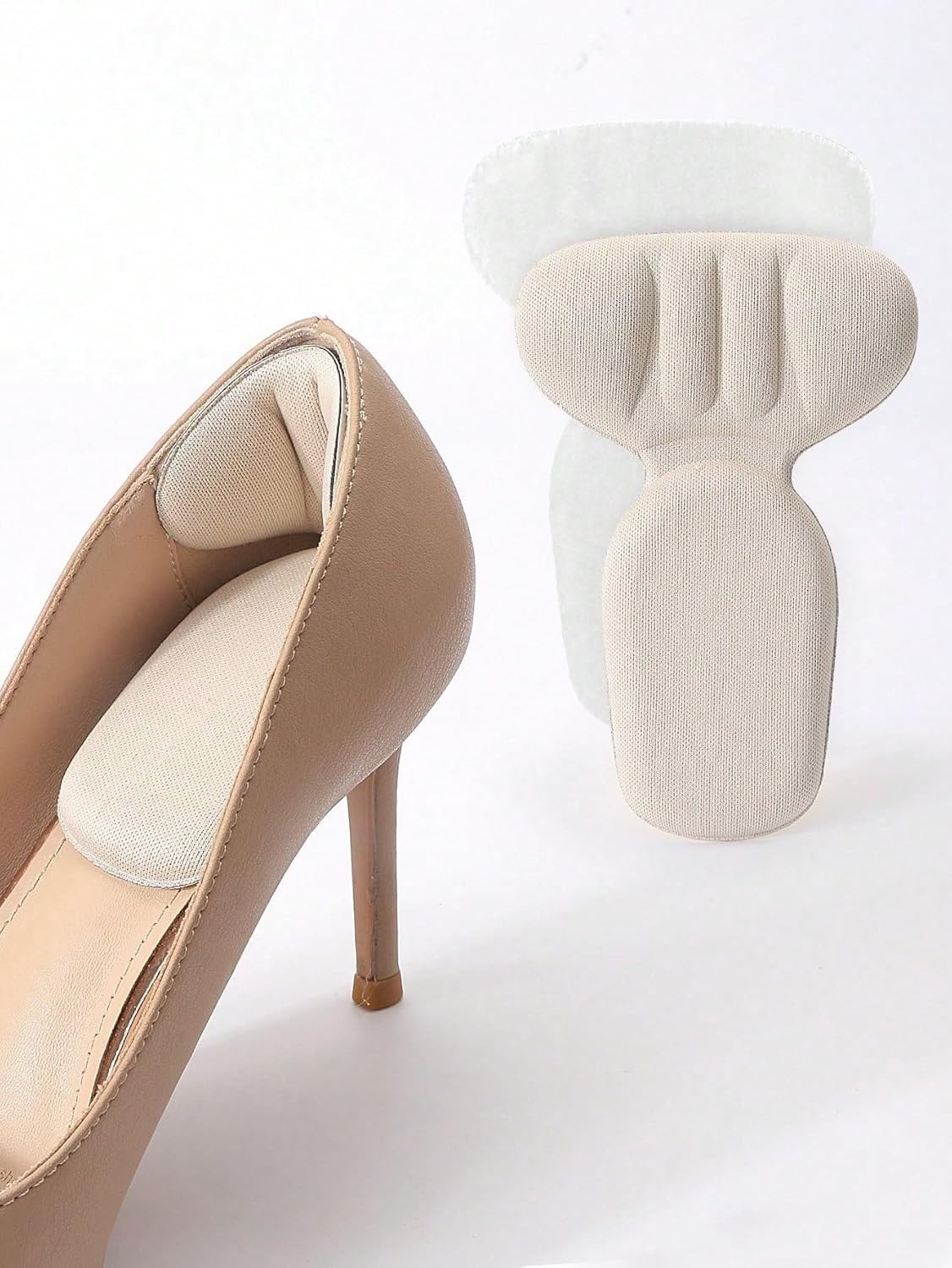 High Heel Cushion Insert Pad Shoe Liner Grip AntiSlip Insoles (4Pairs)