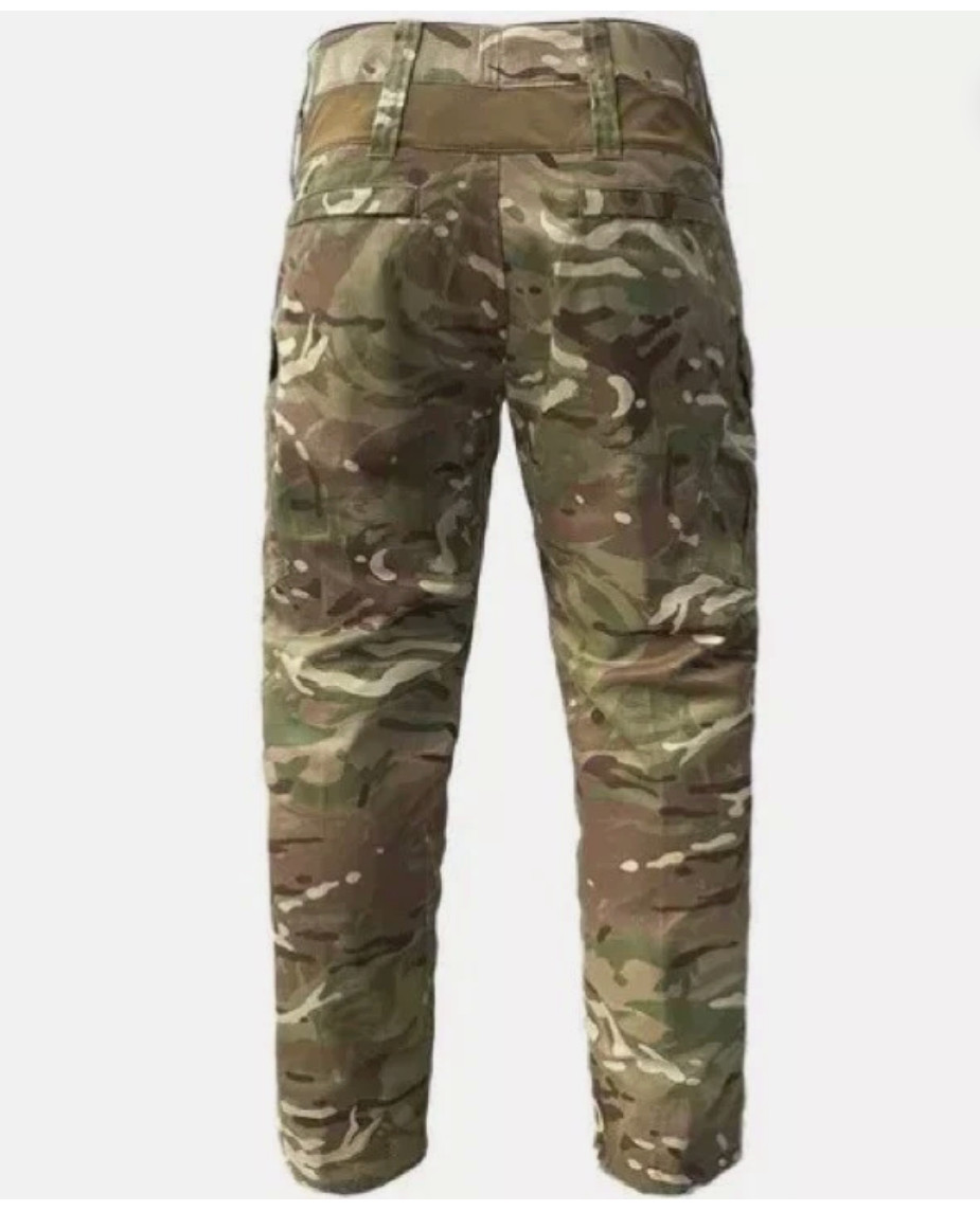 British Army Issue Combat Pants MTP 23 Camo Cotton Military Brown Beige