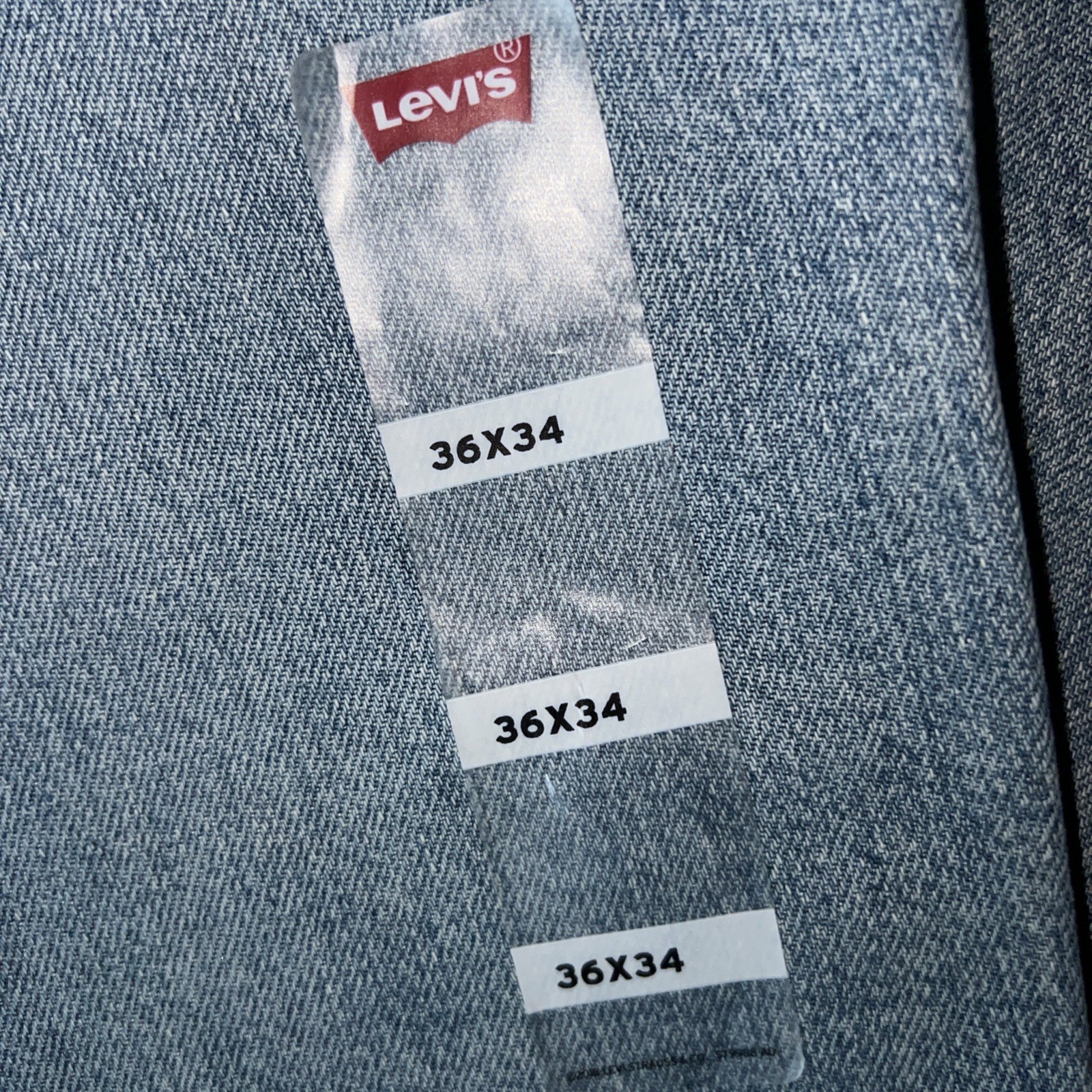 NWT Levis 541 Straight Jeans 36×34 Blue Cotton 99%
