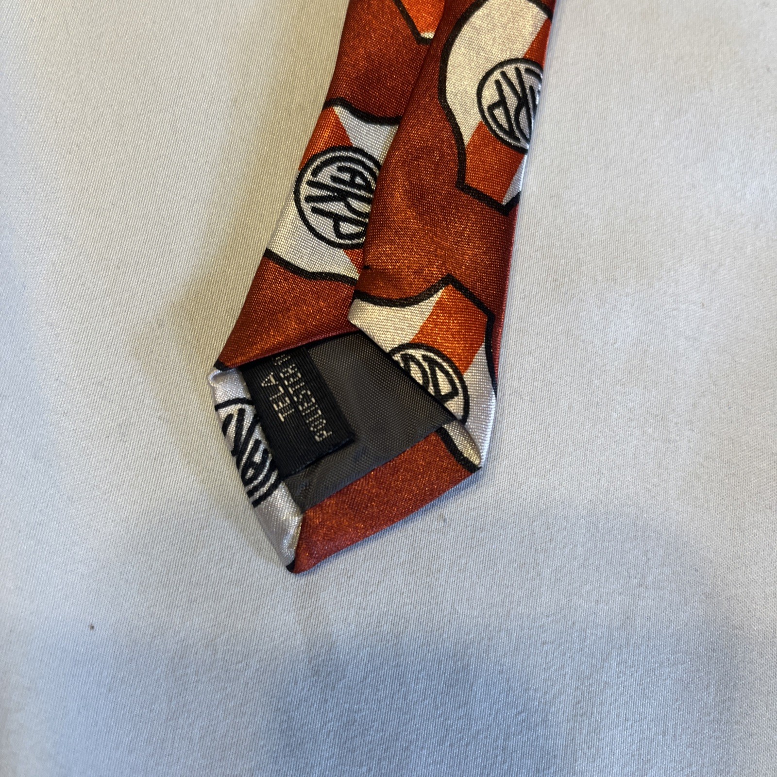Necktie Argentina River Plate Futbol Soccer Hand Made Tie 56 x 3.5 Inches