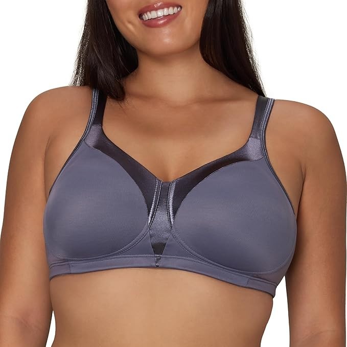 Playtex E3631 Women’s Wireless 18 Hour T-Shirt Smoothing Bra Private Jet 38D
