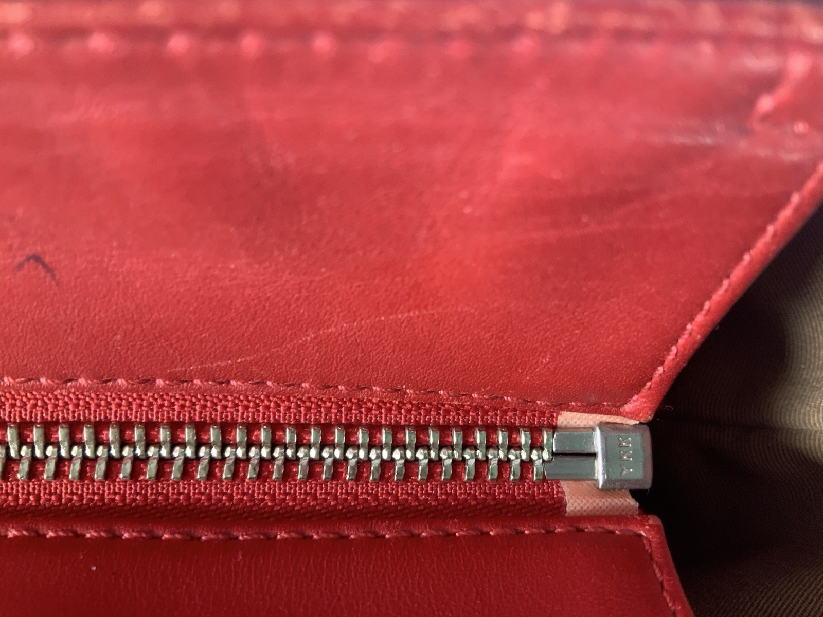 Coach Vintage 2008 Gallery Tote Bag Red Leather Shoulder Purse F11524 Y2K