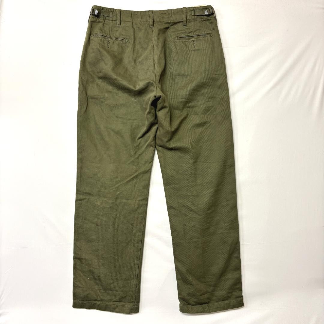 ENGINEERED GARMENTS Olive Military Pants Size 34 Japanese Workwear F/S