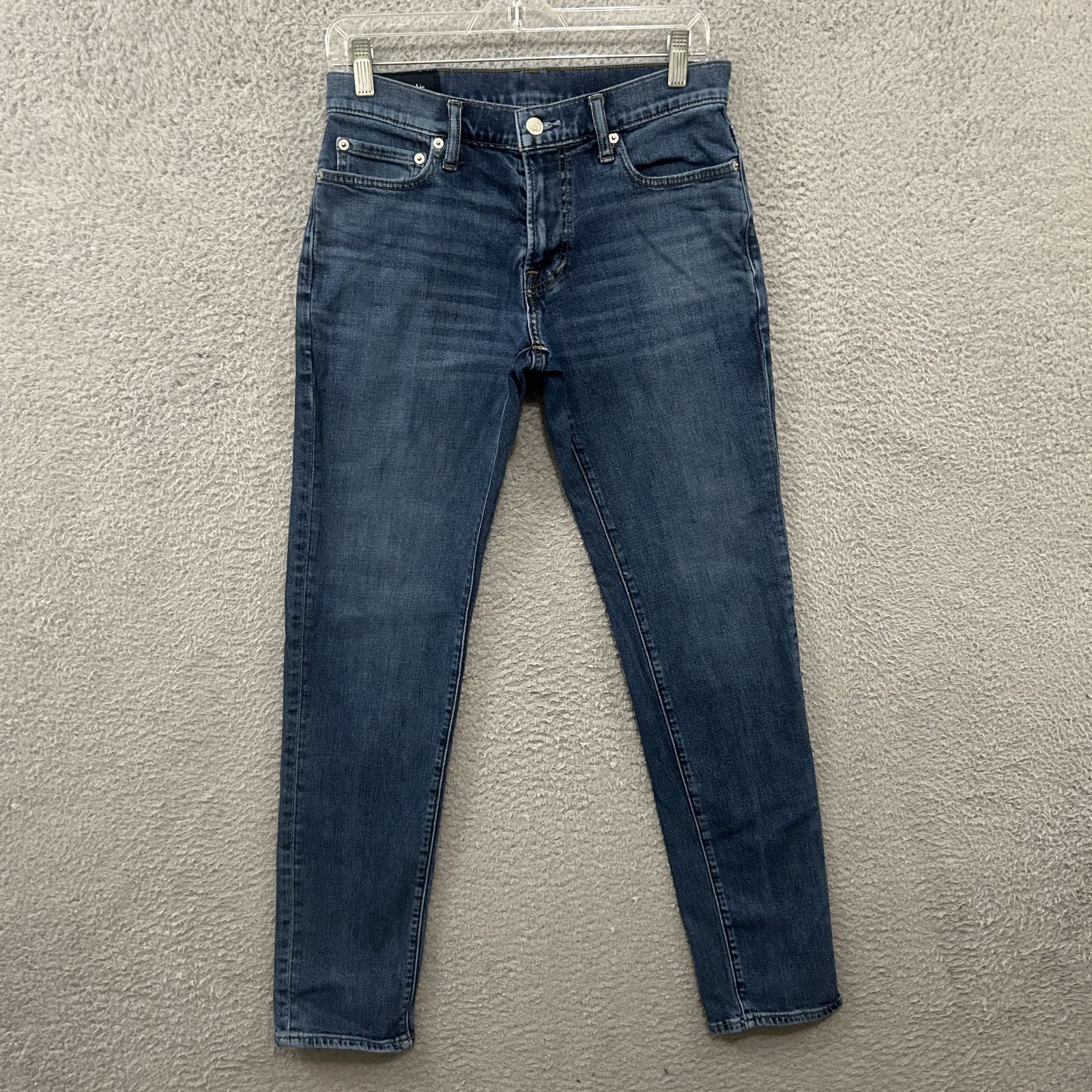 Abercrombie Fitch Jeans Mens 30×32 Blue Denim Skinny Stretch Medium Wash Adult