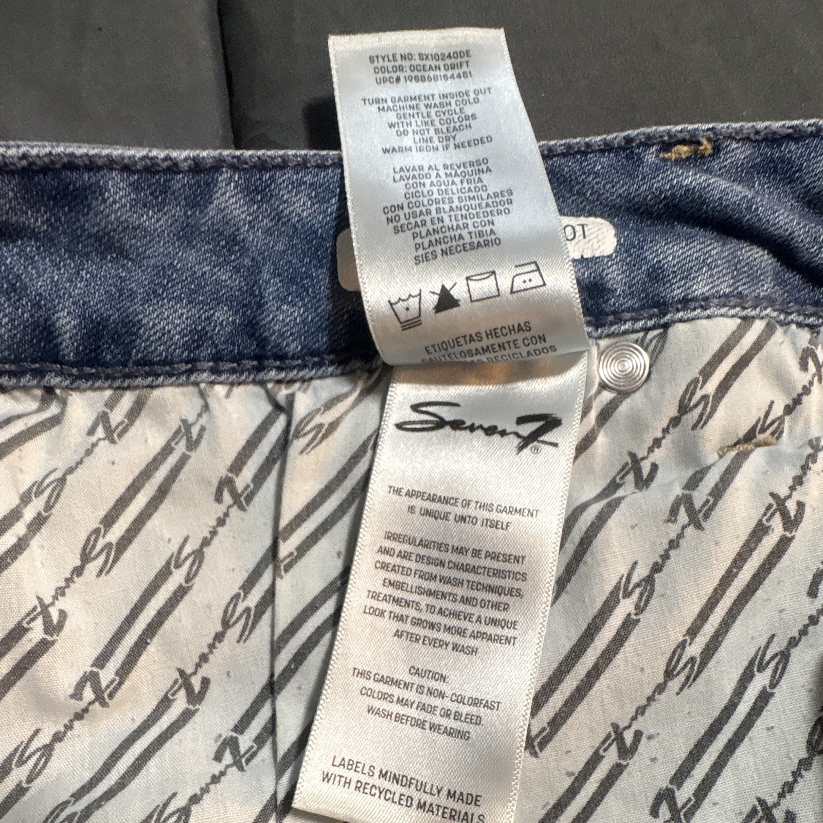 Seven7 High-Rise Bootcut Jeans Blue Light Wash Stretch Pockets Plus 18W