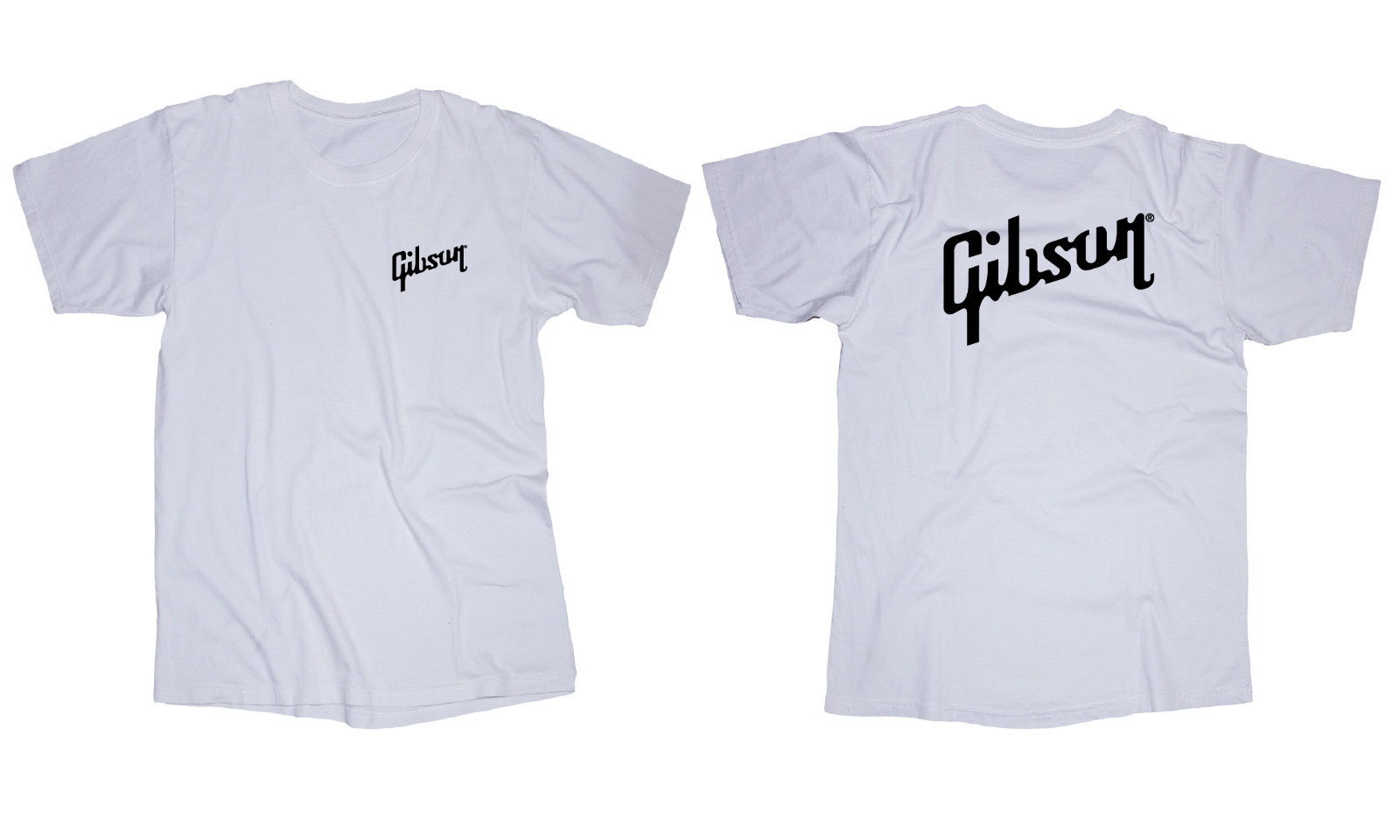 Gibson guitars Logo White T-Shirt