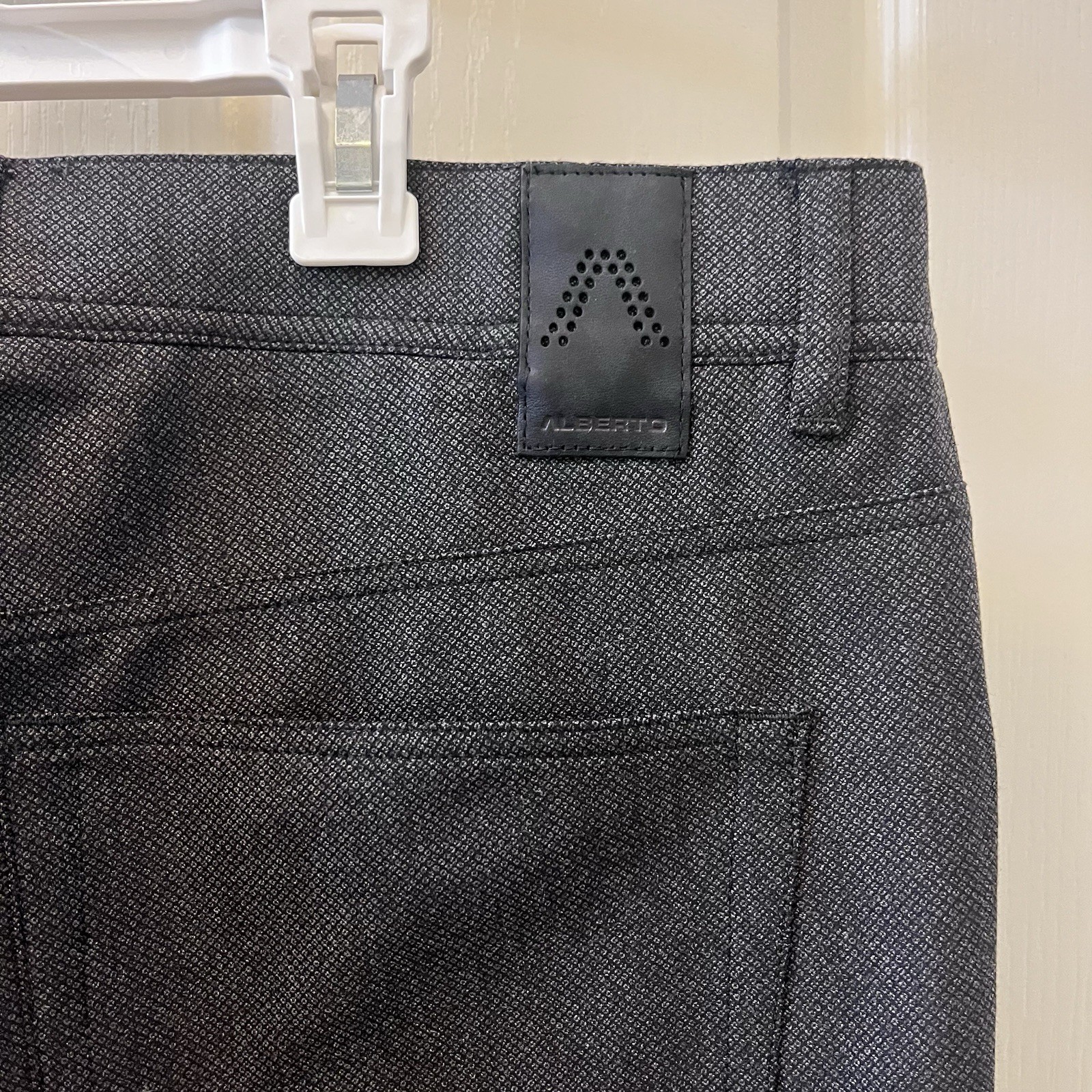 Alberto Stone Ceramica Peacock Modern Fit 5-Pocket Pants Lot of 2 Men’s 38 x 29