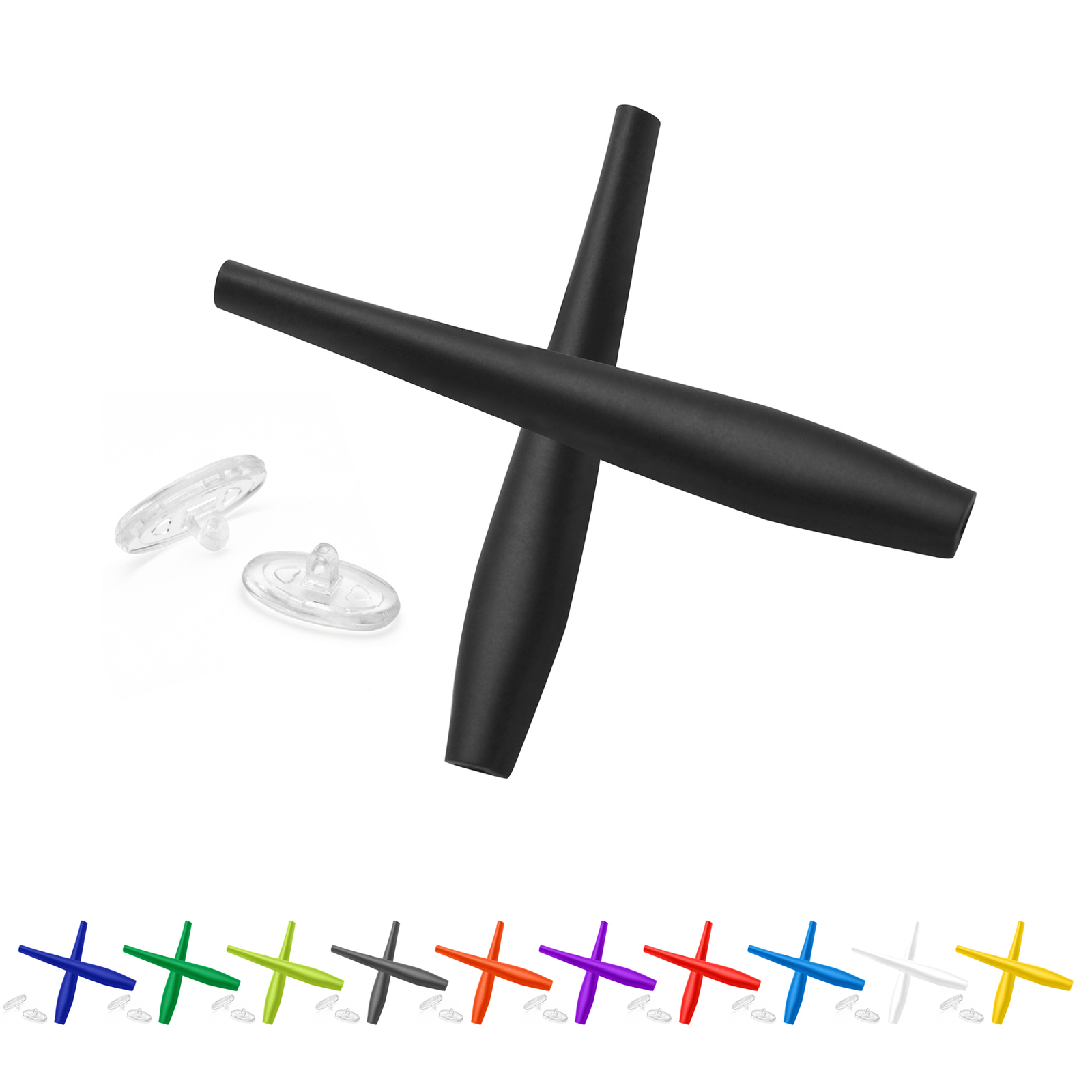 KEYTO Rubber Kit Earsocks/Leg & Nosepad Pieces for-Oakley Crosshair 2.0