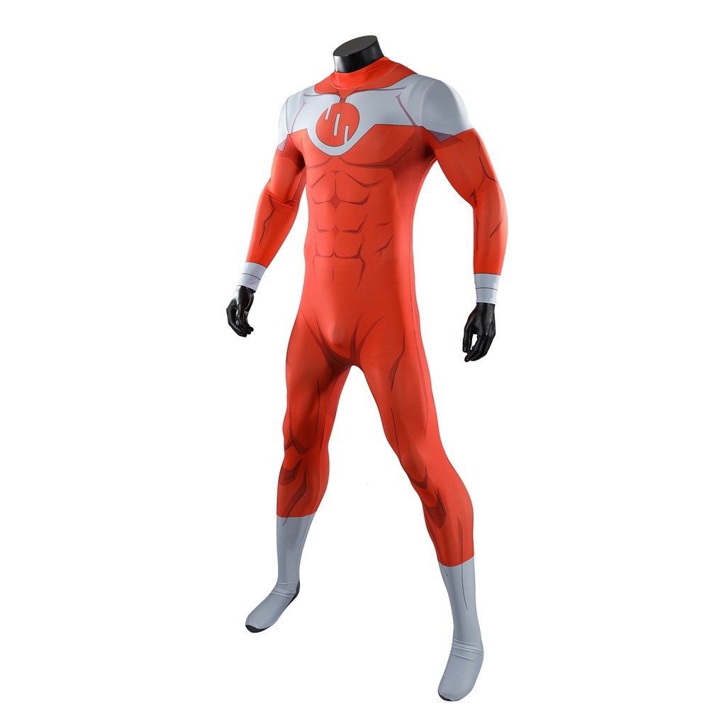 Xcoser Invincible Season 4 Thragg Cosplay Jumpsuit Outfit Halloween Bodysuits