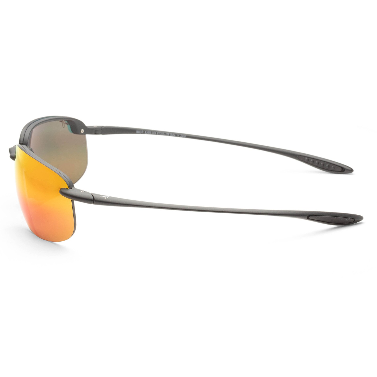 Maui Jim Men’s Hookipa Xlarge 68mm Black Polarized Sunglasses MJ0456S-005