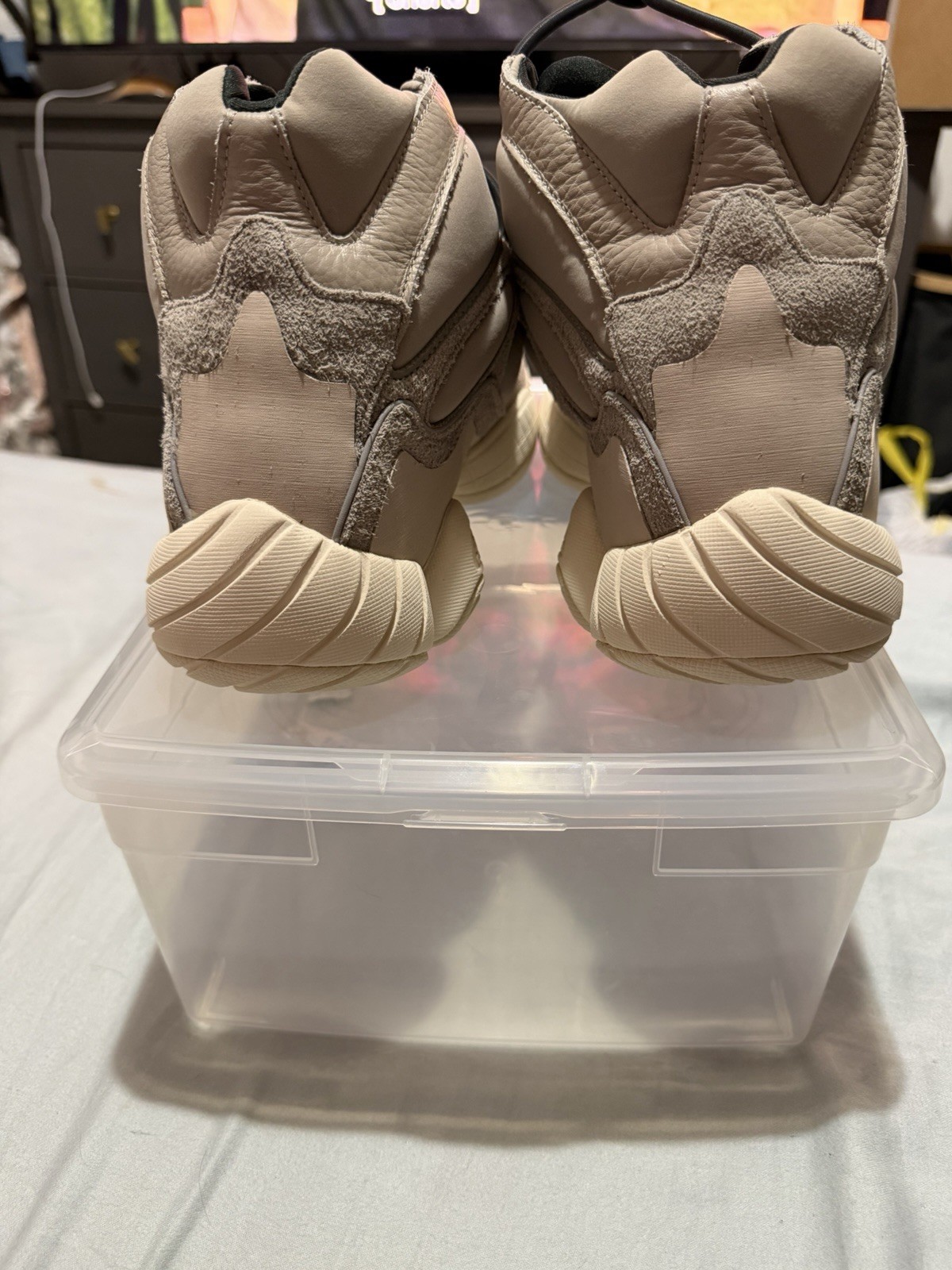 Size 12 – adidas Yeezy 500 High Mist Stone