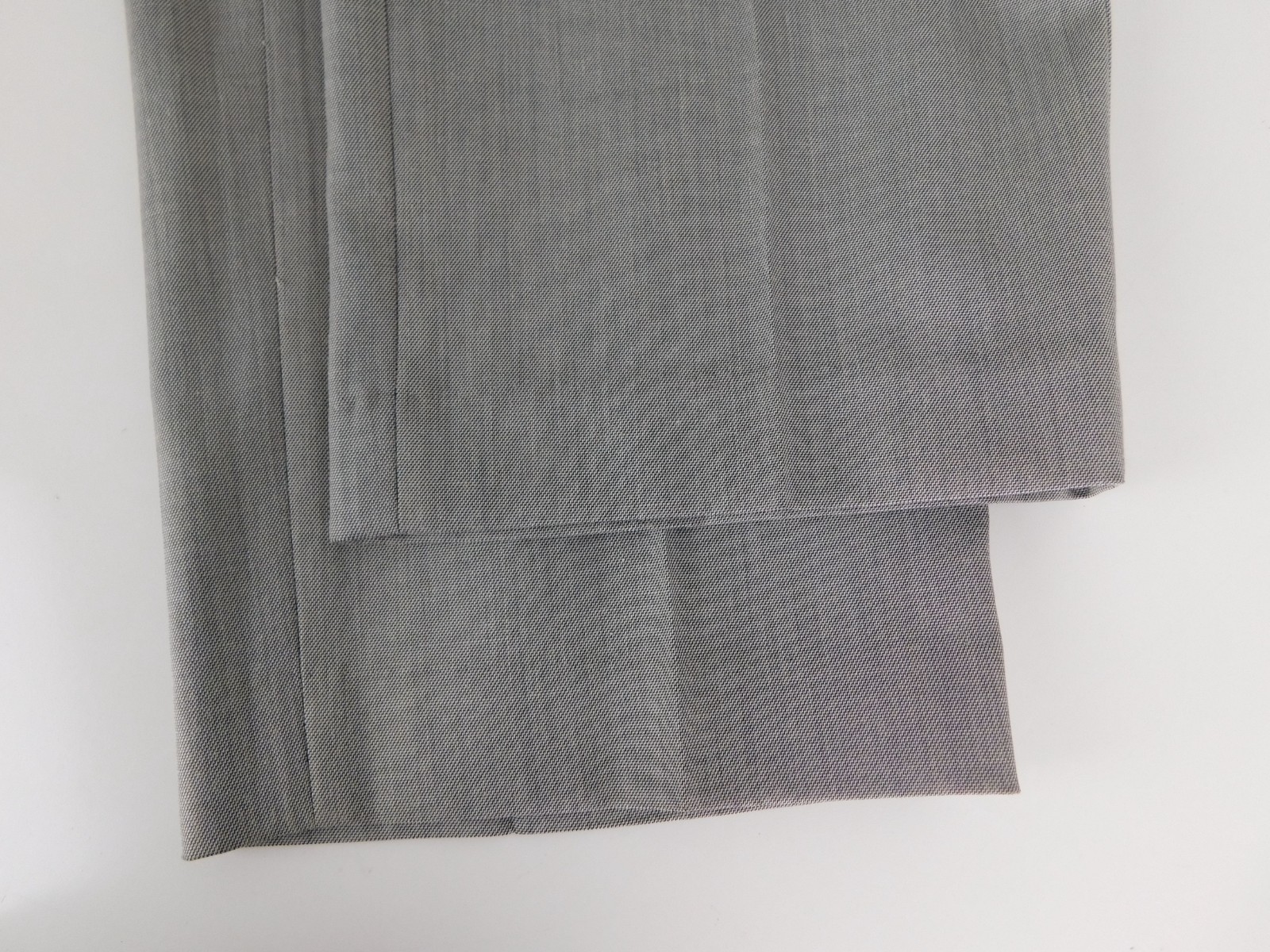 Savane Mens Designer Lightweight Sharkskin Gray Dress Pants 34 x 32 NEW $68