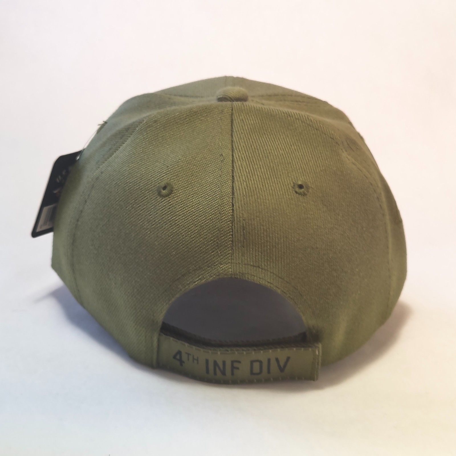 4th infantry division Embroidered Military Green baseball cap New with tags