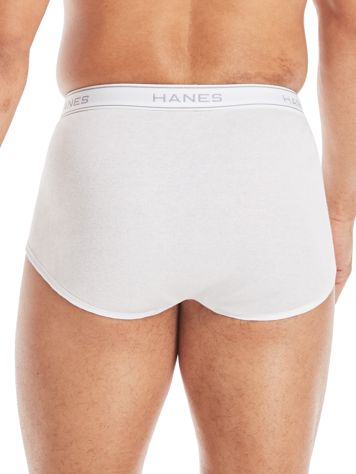 Men’s Value Pack White Briefs, 6 Pack